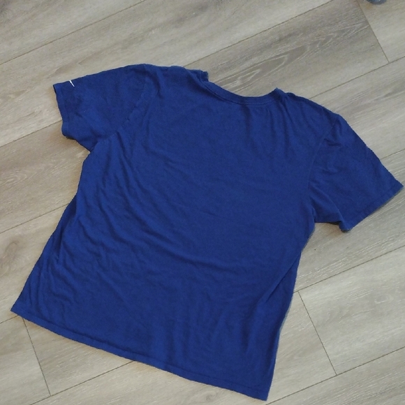 Nike Blue 'Just Do It' T-Shirt - Picture 7 of 10
